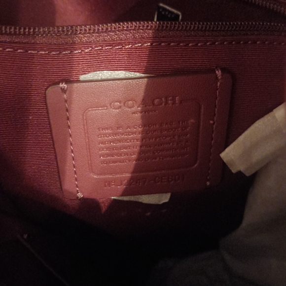 Coach Red Backpack NWT - Picture 6 of 7
